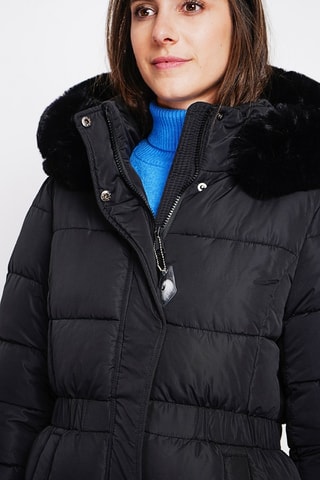 Anorak con capucha  - Negro