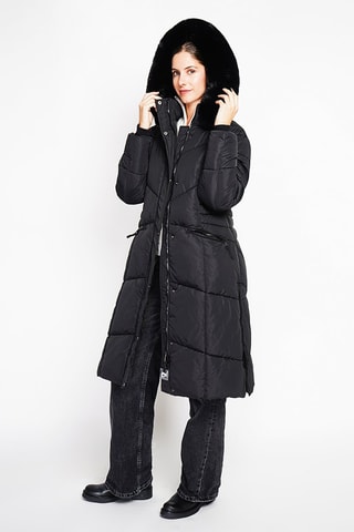 Anorak con capucha  - Negro