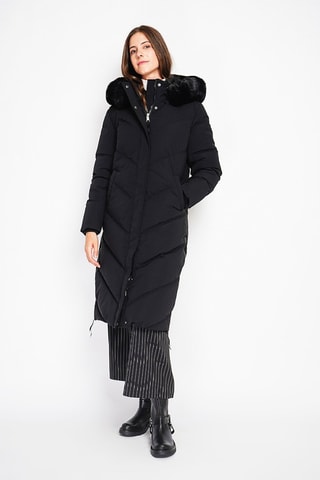 Anorak con capucha  - Negro