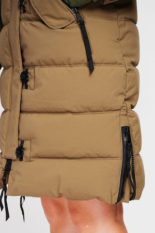 Anorak con capucha  - Marrón