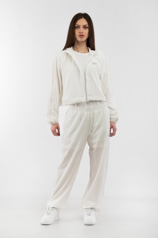 Giacca con cappuccio Sartoria - Bianco