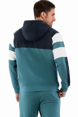 Giacca con cappuccio Rimini - Petrolio