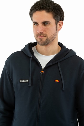 Sweat com capuz Patch - Azul-escuro