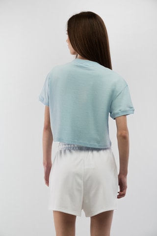 Crop top Sartoria - Celeste