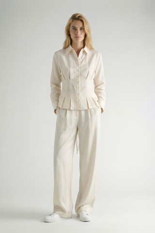 Camicia relaxed - Bianco