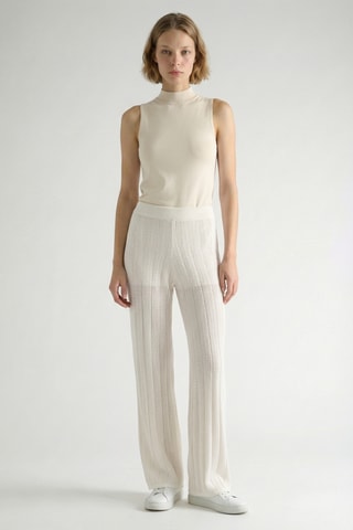 Pantaloni slim - Ecrù