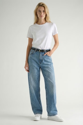 Cintura in pelle - Nero