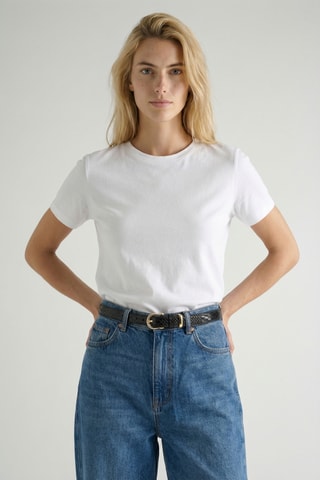 Cintura in pelle - Nero