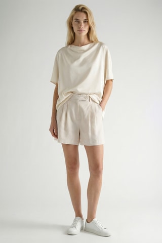 Shorts in lino - Bianco