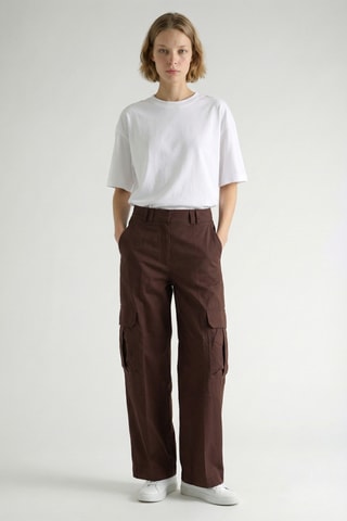 Pantaloni cargo - Marrone