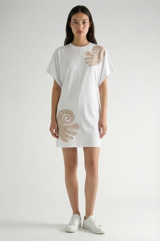 Vestido direito - Branco