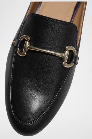 Mocassini in pelle - Nero