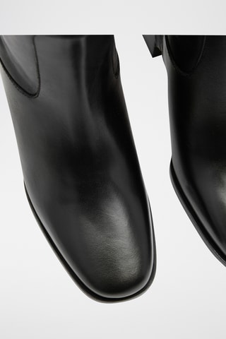 Stivali in pelle - Nero