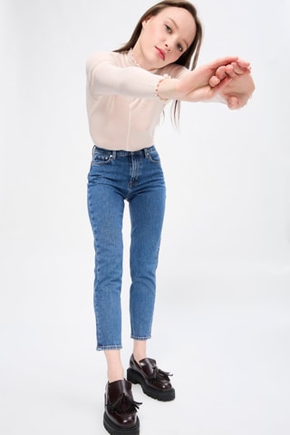 Jeans straight - Blu