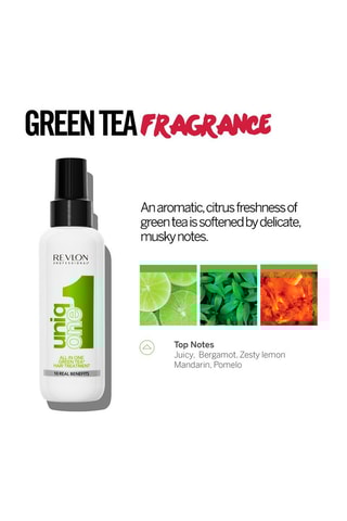 Máscara spray capilar UniqOne - Green tea - Para todos os tipos de cabelo - 150 ml