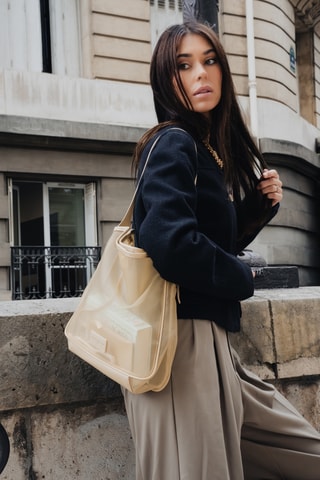 Borsa a spalla Echo - Dorato