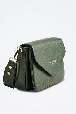Borsa a tracolla in pelle Mariam - Verde