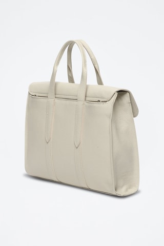 Portadocumenti in pelle Emilie - Beige