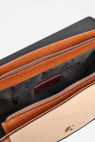 Borsa a tracolla in pelle Votti - Beige