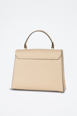 Borsa a mano in pelle Leto - Beige