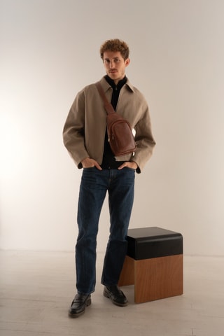 Cartella in pelle Dante  - Marrone