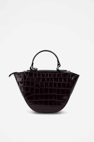 Borsa a mano in pelle  - Bordeaux