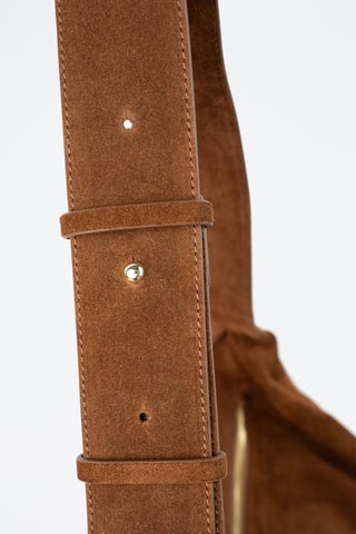 Borsa a tracolla in pelle Saya - Cammello