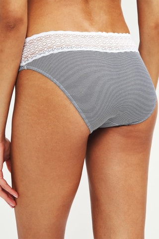 3 culottes Les Cotons Bio - Bleu - Variance