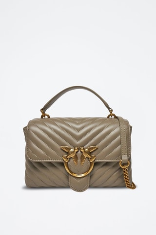 Nappaleren Schoudertas - Taupe - Grijs