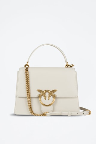 Kalfsleren Handtas Wit - Wit