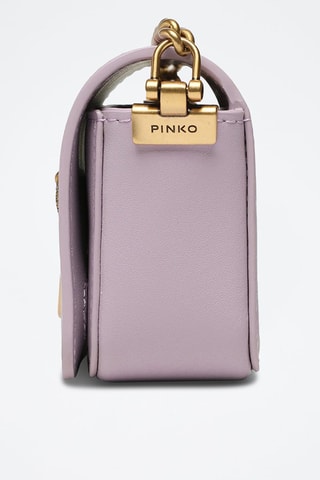 Leren Schoudertas - Lichtpaars - 