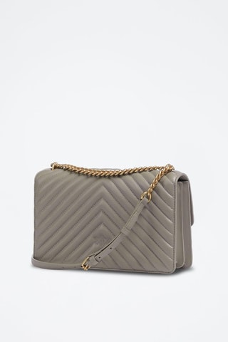 Nappaleren Schoudertas - Taupe - Grijs