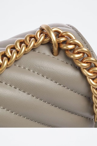 Nappaleren Schoudertas - Taupe - Grijs