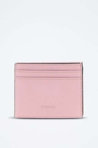 Leren Portefeuille Saddle - Roze