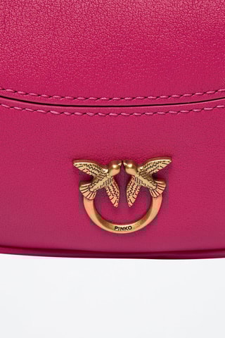 Leren Handtas - Fuchsia - 