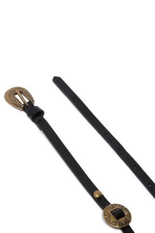 Leren Riem Pasco - Zwart