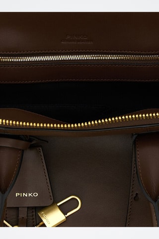 Leren Handtas Escape Maxi - Bruin