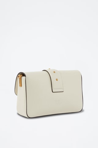 Leren Handtas Love Slouchy Mini - Wit