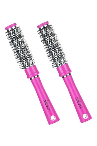 2 brosses coiffantes en bois