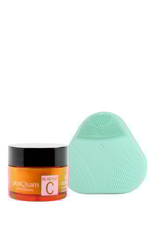 Crème de jour hydratante et brosse nettoyante - 50 ml