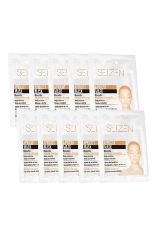 10 masques tissus à l'abricot - 10 x 10 ml