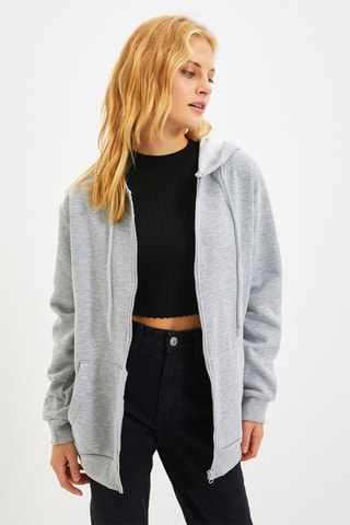 Sudadera con capucha - Gris