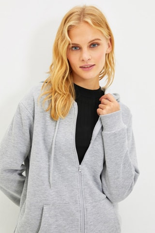 Sudadera con capucha - Gris