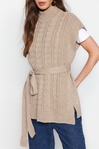 Chaleco largo - Topo