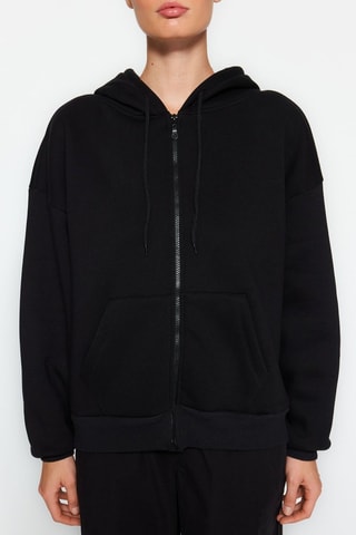 Sudadera con capucha - Negro