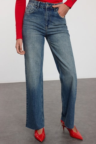 Vaquero wide leg - Azul