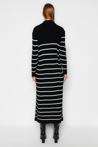 Vestido jersey - Negro