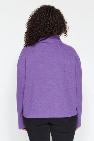 Sudadera regular fit - Violeta