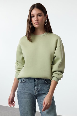 Sudadera regular fit - Verde