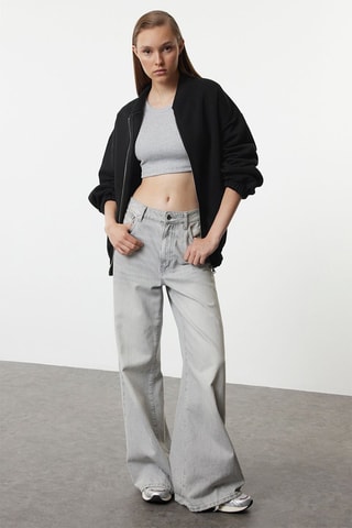 Sudadera oversize - Azul